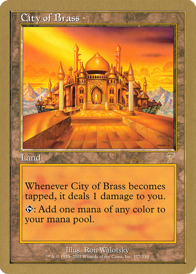 City of Brass (Jan Tomcani) [World Championship Decks 2001] | Gamers Paradise