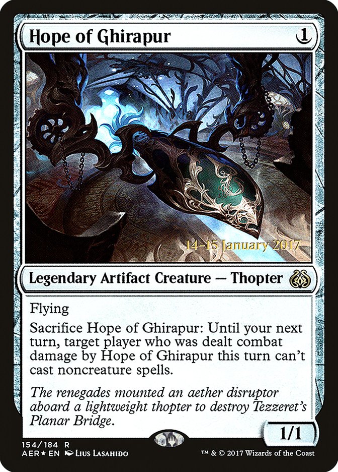 Hope of Ghirapur [Aether Revolt Prerelease Promos] | Gamers Paradise