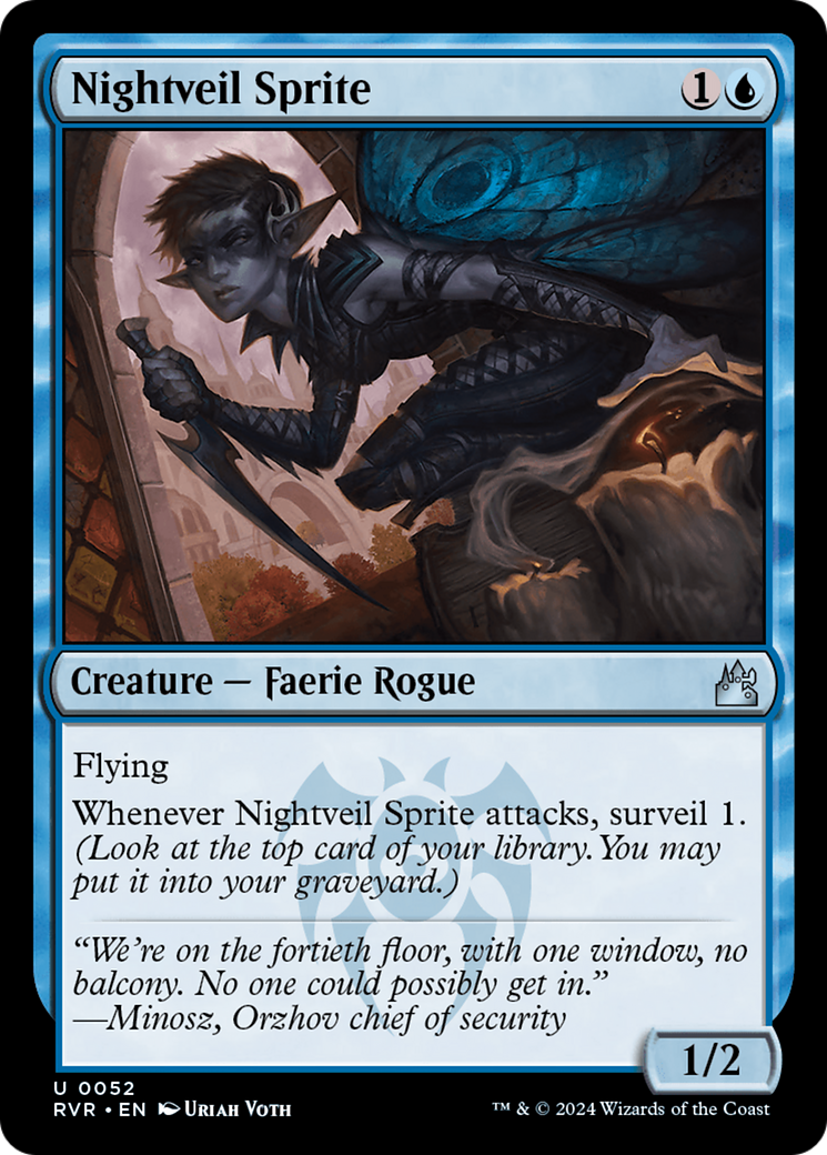 Nightveil Sprite [Ravnica Remastered] | Gamers Paradise