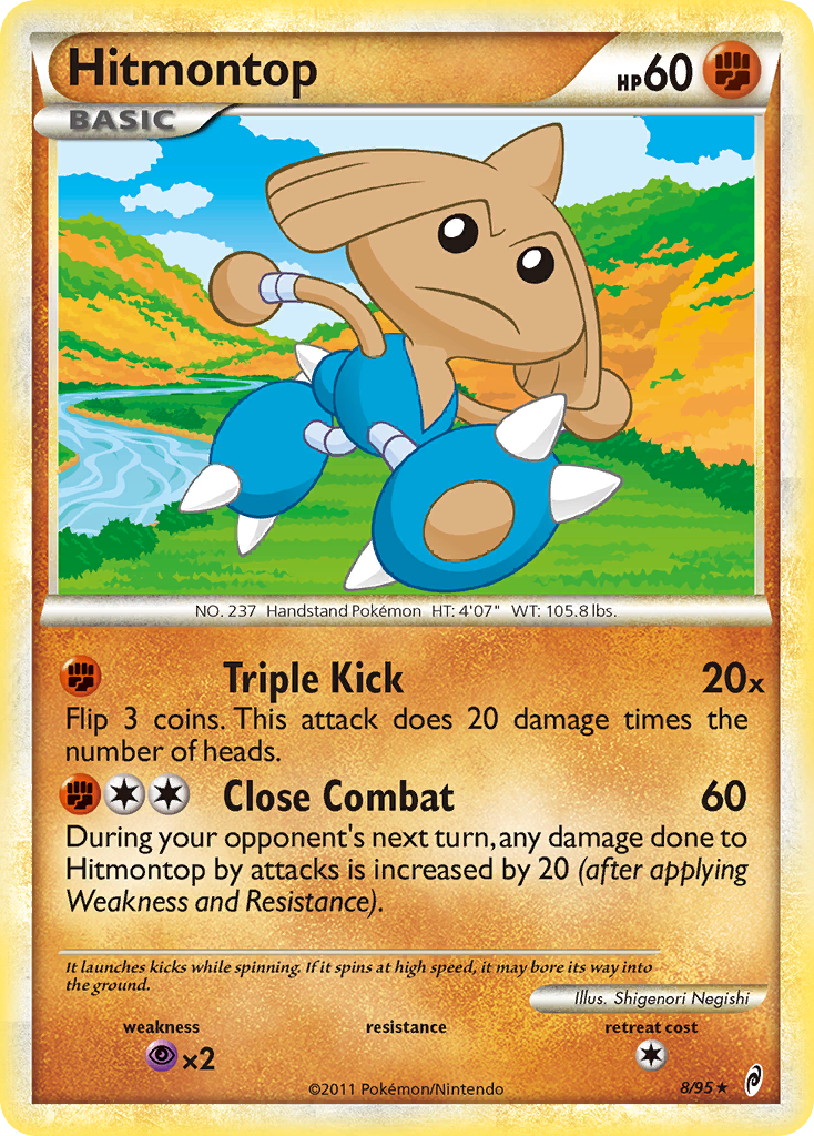 Hitmontop (8/95) [HeartGold & SoulSilver: Call of Legends] | Gamers Paradise