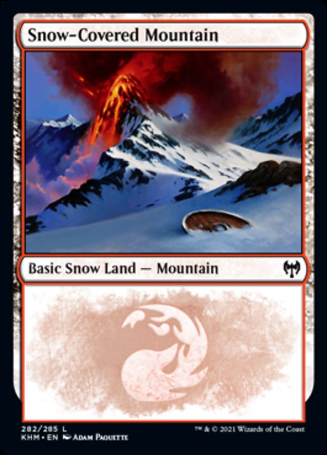 Snow-Covered Mountain (282) [Kaldheim] | Gamers Paradise