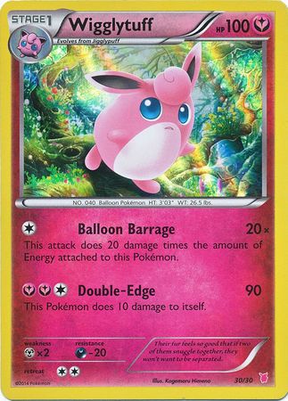 Wigglytuff (30/30) [XY: Trainer Kit 1 - Wigglytuff] | Gamers Paradise