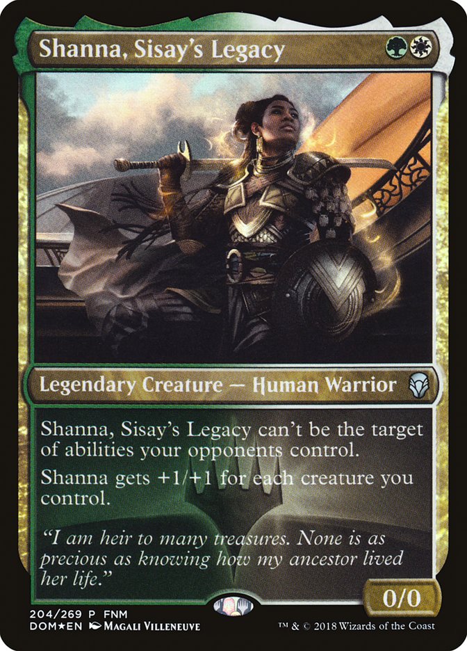 Shanna, Sisay's Legacy (FNM) [Dominaria Promos] | Gamers Paradise