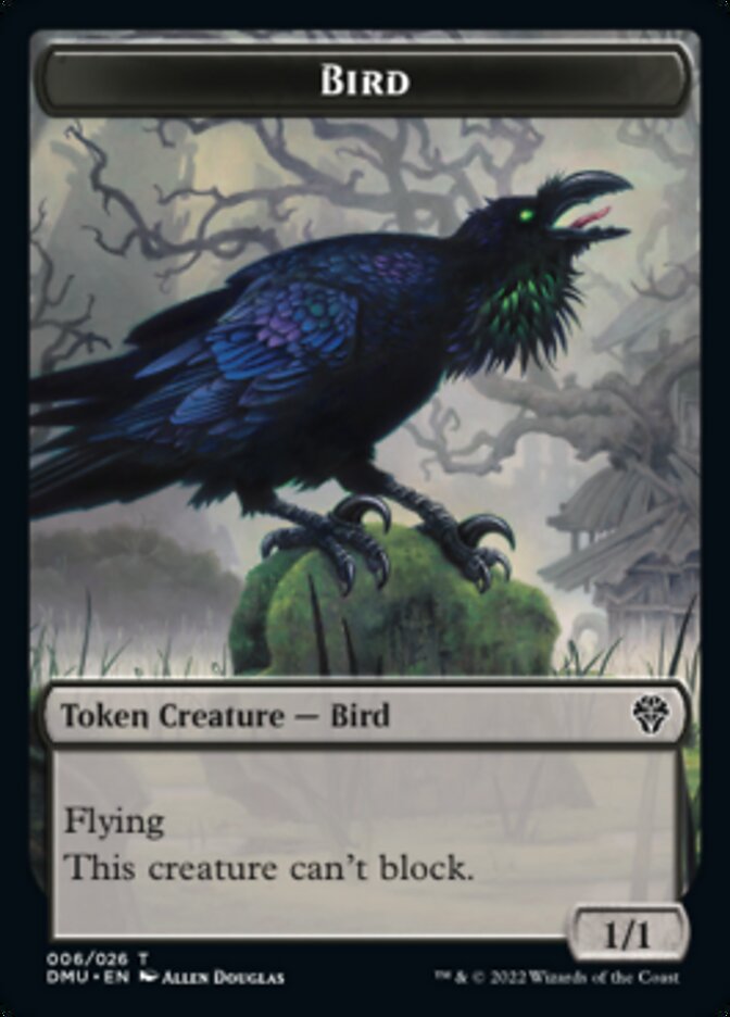 Bird Token (006) [Dominaria United Tokens] | Gamers Paradise