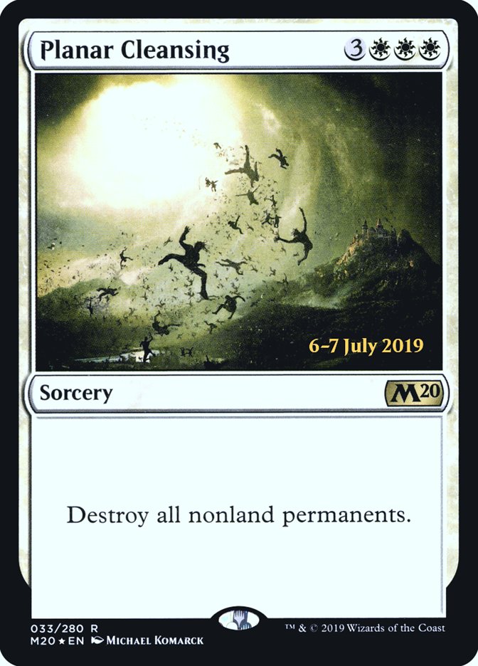 Planar Cleansing [Core Set 2020 Prerelease Promos] | Gamers Paradise