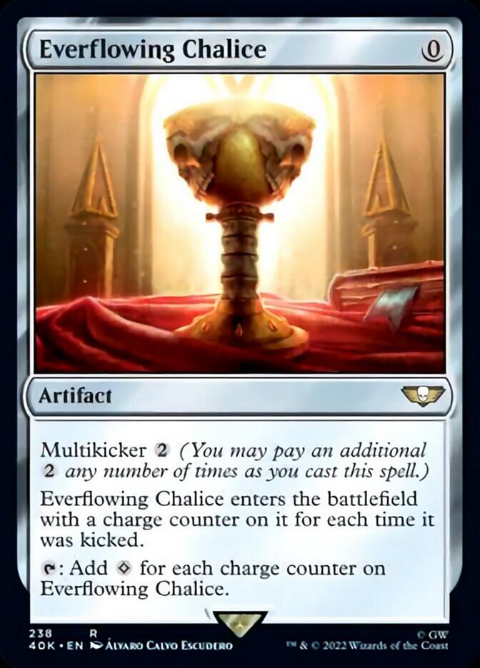 Everflowing Chalice (Surge Foil) [Universes Beyond: Warhammer 40,000] | Gamers Paradise