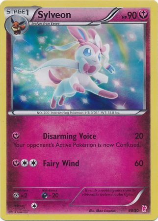 Sylveon (30/30) [XY: Trainer Kit - Sylveon] | Gamers Paradise