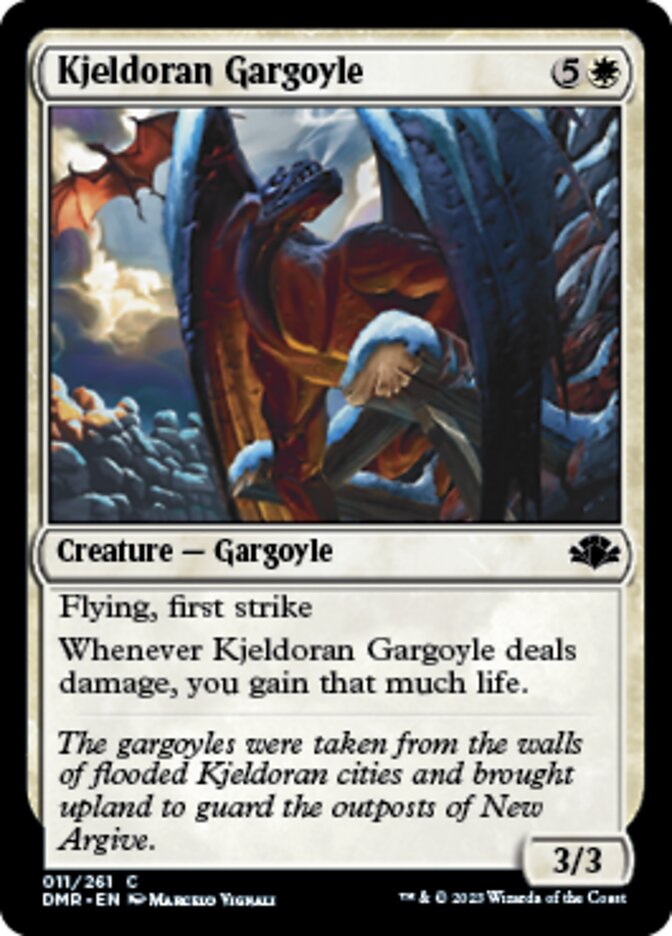Kjeldoran Gargoyle [Dominaria Remastered] | Gamers Paradise