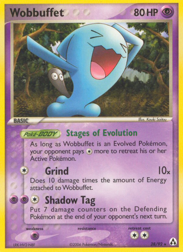 Wobbuffet (28/92) [EX: Legend Maker] | Gamers Paradise