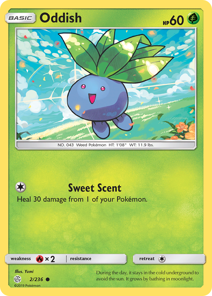 Oddish (2/236) [Sun & Moon: Cosmic Eclipse] | Gamers Paradise