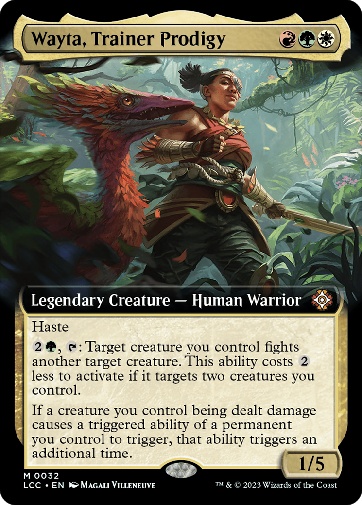 Wayta, Trainer Prodigy (Extended Art) [The Lost Caverns of Ixalan Commander] | Gamers Paradise