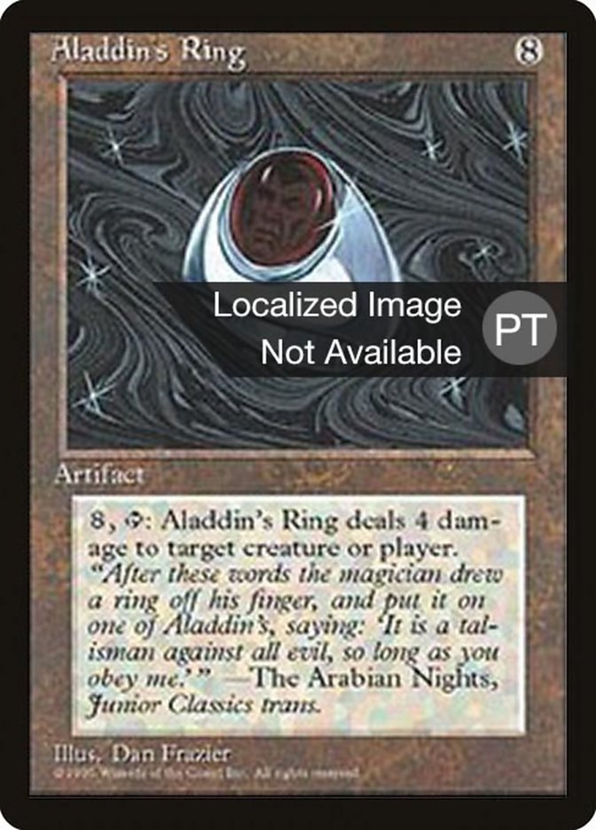 Aladdin's Ring [Fourth Edition (Foreign Black Border)] | Gamers Paradise