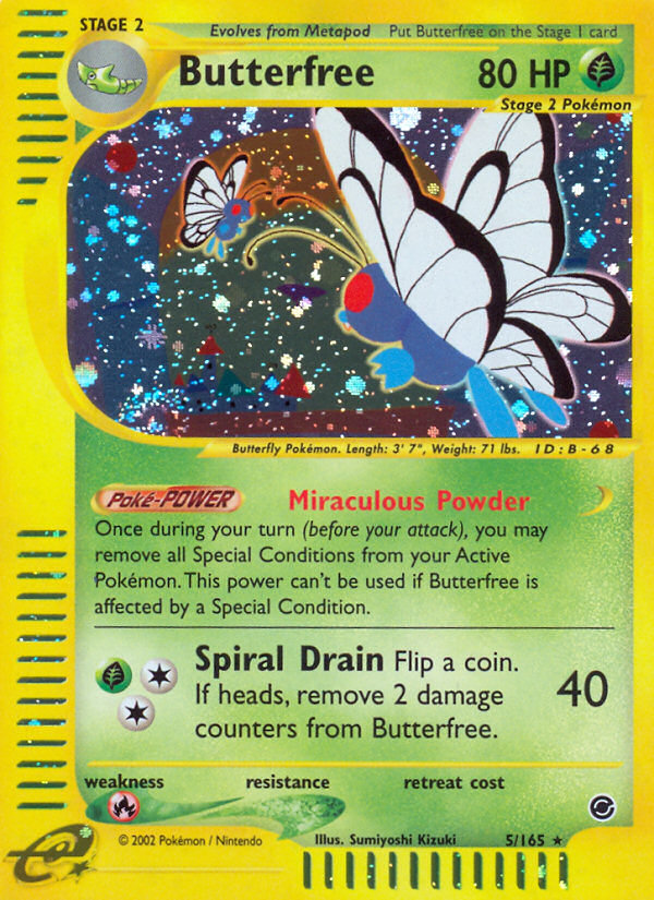 Butterfree (5/165) [Expedition: Base Set] | Gamers Paradise