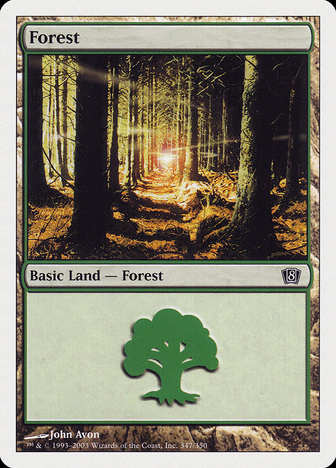 Forest (347) [Eighth Edition] | Gamers Paradise