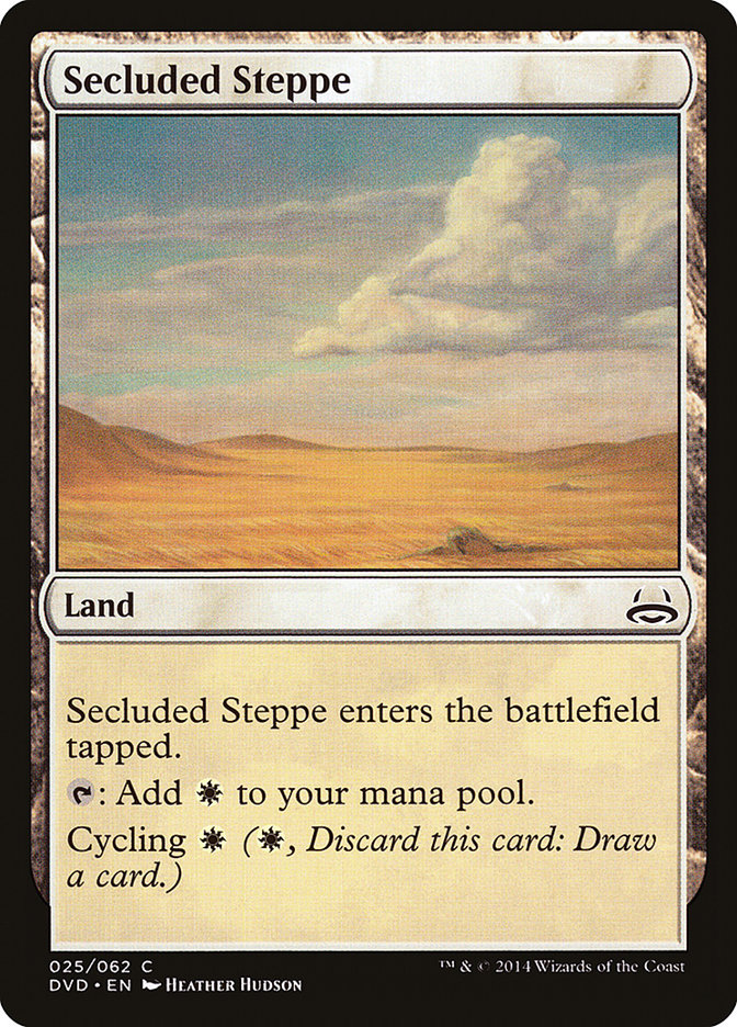 Secluded Steppe (Divine vs. Demonic) [Duel Decks Anthology] | Gamers Paradise