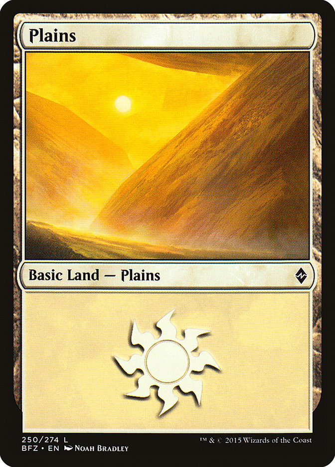 Plains (250a) [Battle for Zendikar] | Gamers Paradise