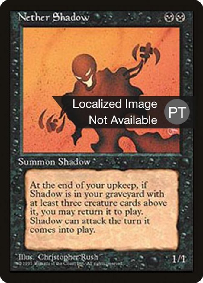 Nether Shadow [Fourth Edition (Foreign Black Border)] | Gamers Paradise