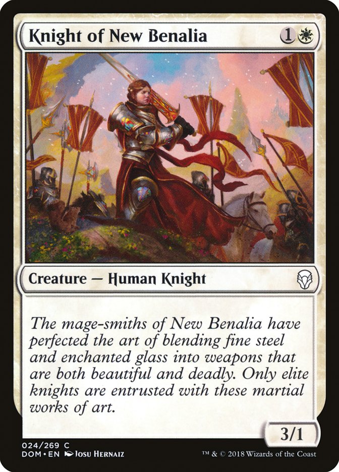 Knight of New Benalia [Dominaria] | Gamers Paradise