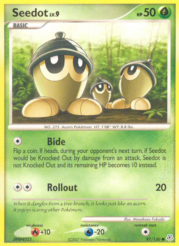 Seedot (97/130) [Diamond & Pearl: Base Set] | Gamers Paradise