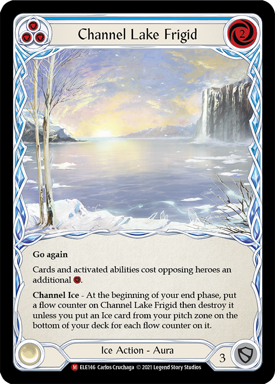Channel Lake Frigid [ELE146] (Tales of Aria)  1st Edition Normal | Gamers Paradise