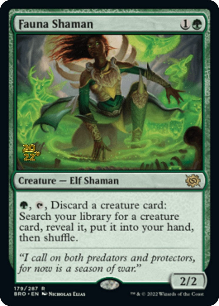 Fauna Shaman [The Brothers' War Prerelease Promos] | Gamers Paradise