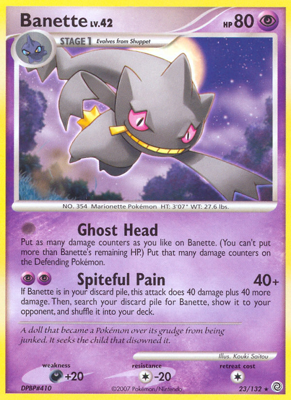 Banette (23/132) [Diamond & Pearl: Secret Wonders] | Gamers Paradise