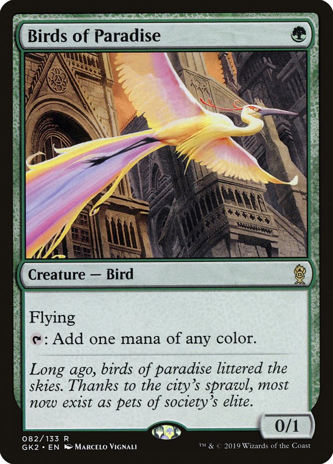 Birds of Paradise [Ravnica Allegiance Guild Kit] | Gamers Paradise