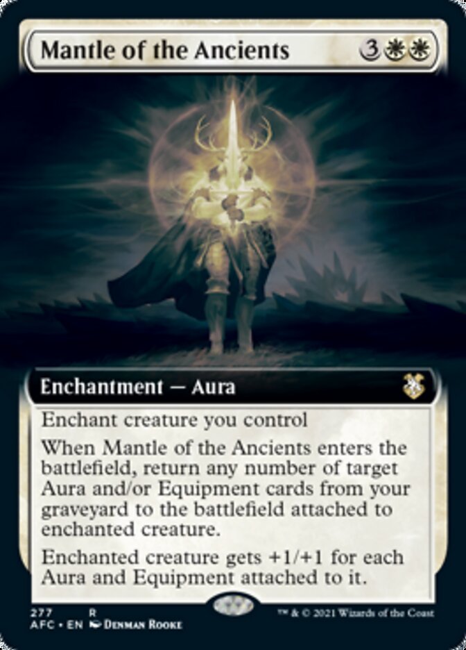 Mantle of the Ancients (Extended Art) [Dungeons & Dragons: Adventures in the Forgotten Realms Commander] | Gamers Paradise