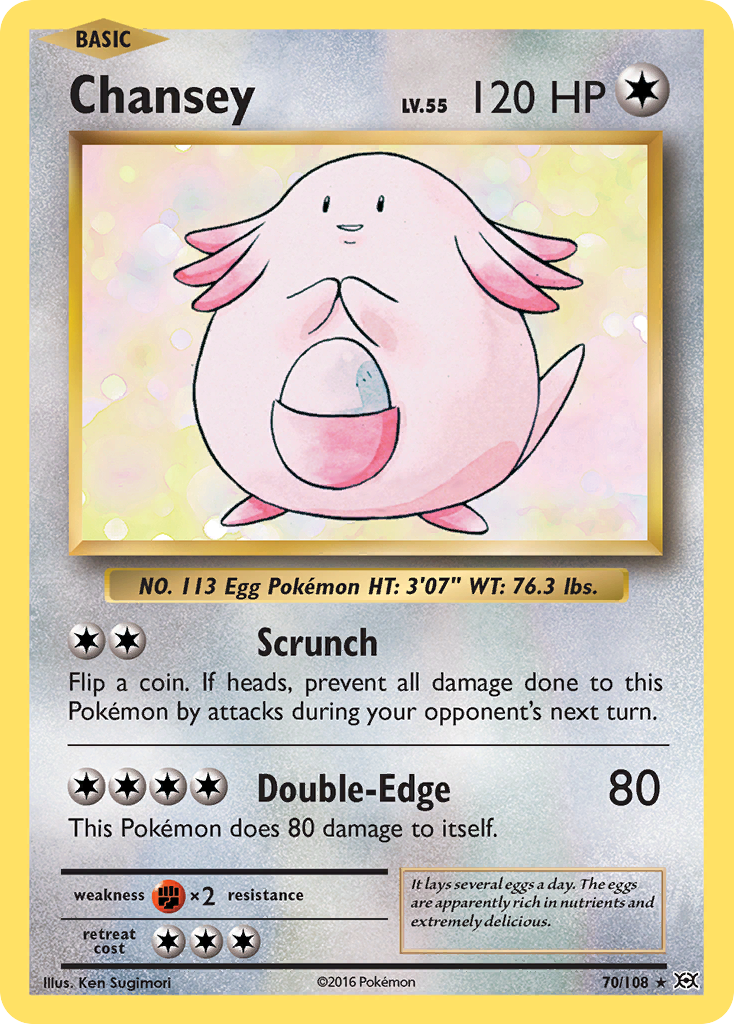 Chansey (70/108) [XY: Evolutions] | Gamers Paradise