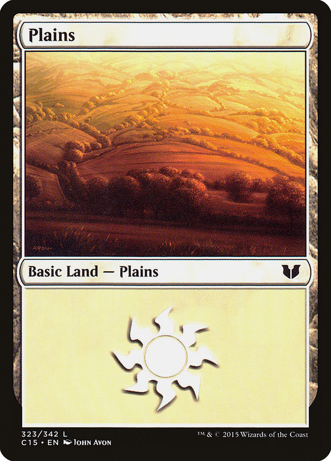Plains (323) [Commander 2015] | Gamers Paradise
