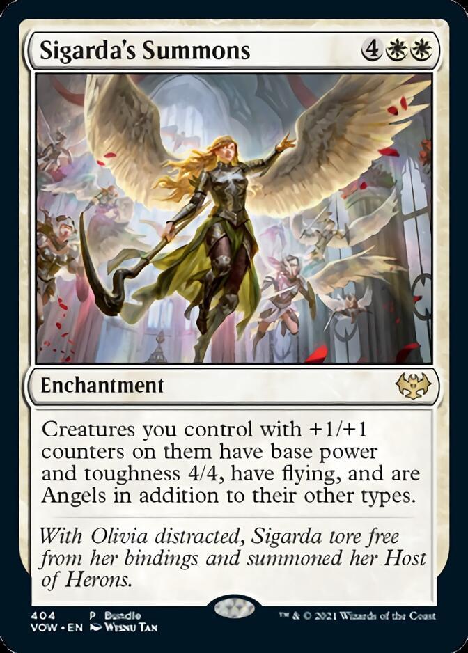 Sigarda's Summons (Bundle) [Innistrad: Crimson Vow] | Gamers Paradise