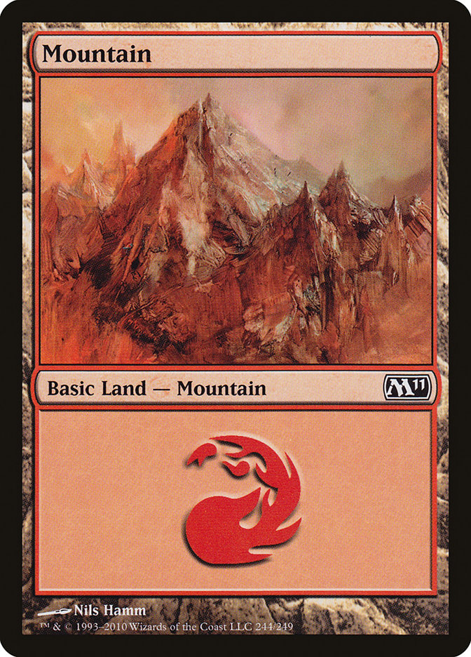 Mountain (244) [Magic 2011] | Gamers Paradise
