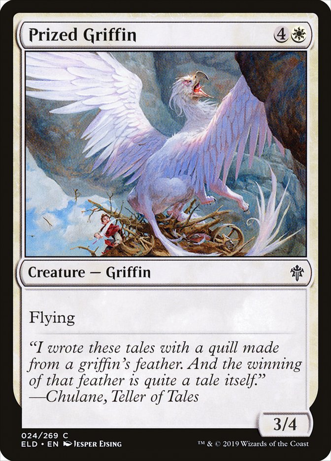 Prized Griffin [Throne of Eldraine] | Gamers Paradise