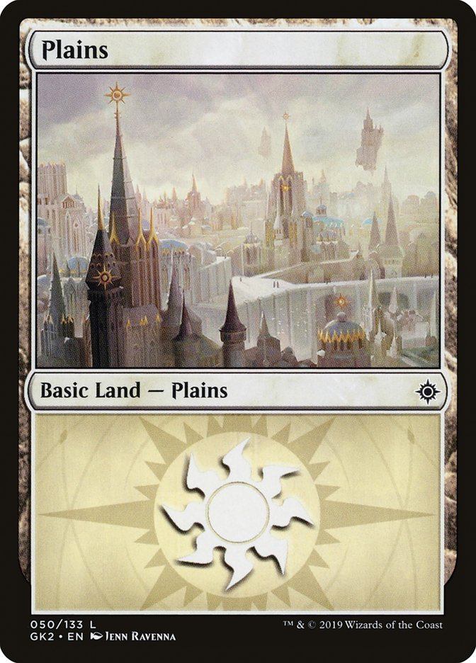 Plains (50) [Ravnica Allegiance Guild Kit] | Gamers Paradise