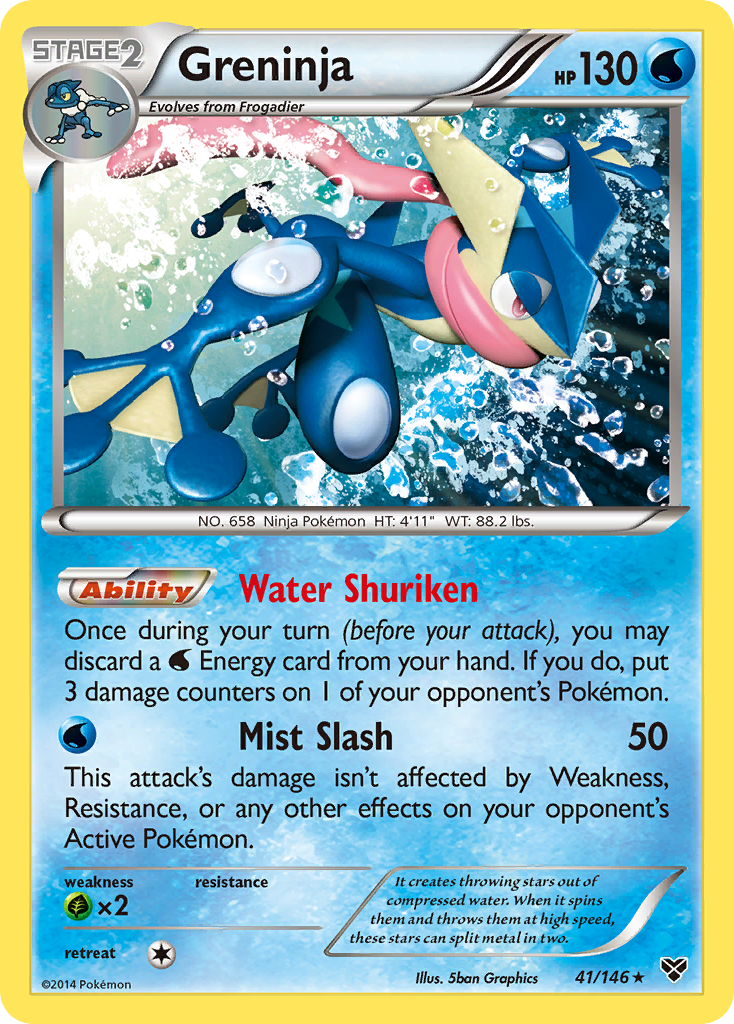 Greninja (41/146) [XY: Base Set] | Gamers Paradise