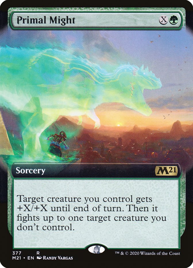 Primal Might (Extended Art) [Core Set 2021] | Gamers Paradise