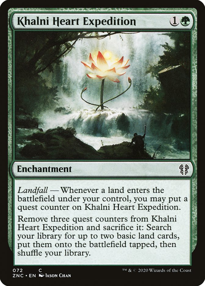 Khalni Heart Expedition [Zendikar Rising Commander] | Gamers Paradise