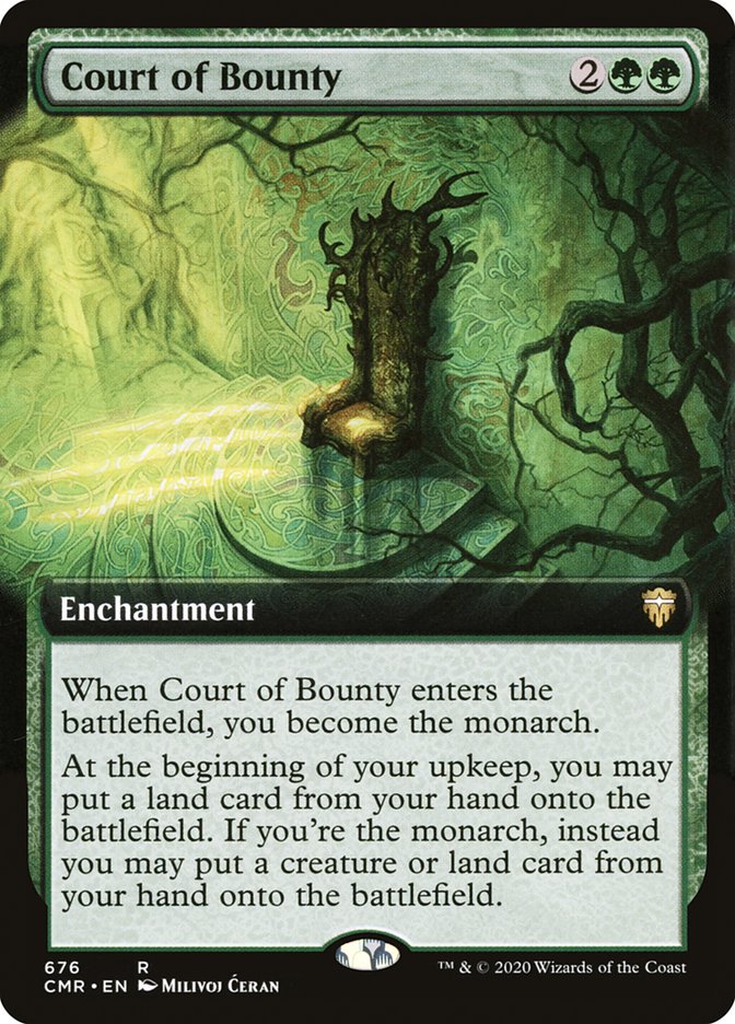 Court of Bounty (Extended Art) [Commander Legends] | Gamers Paradise