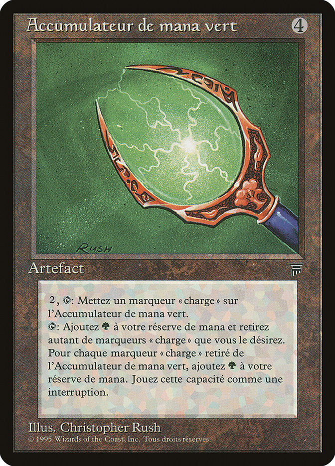 Green Mana Battery (French) - "Accumulateur de mana vert" [Renaissance] | Gamers Paradise