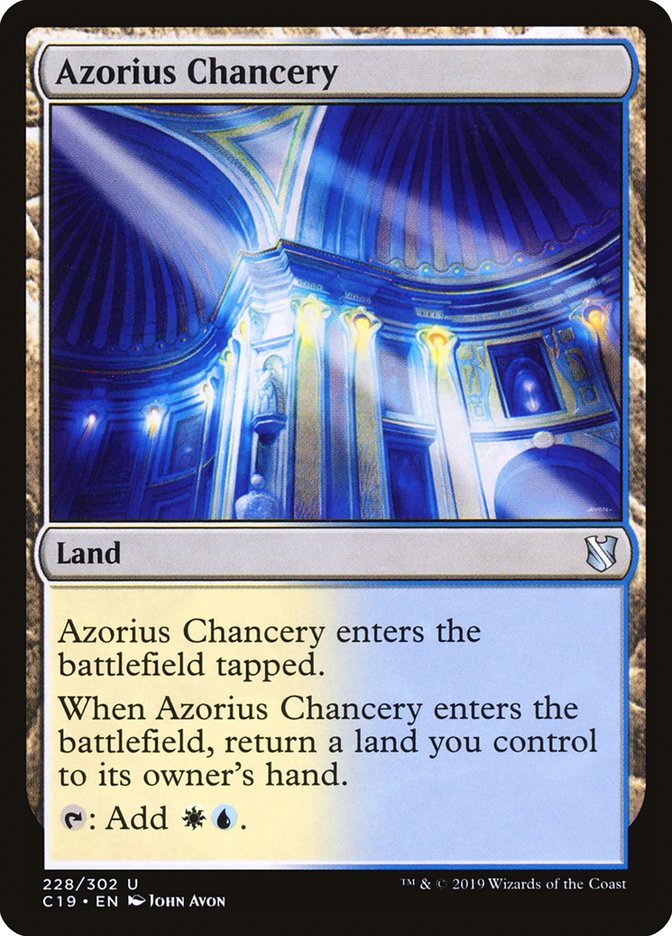 Azorius Chancery [Commander 2019] | Gamers Paradise