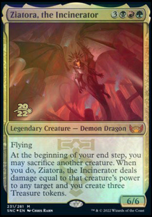 Ziatora, the Incinerator [Streets of New Capenna Prerelease Promos] | Gamers Paradise
