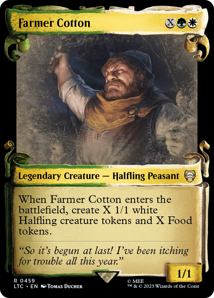 Farmer Cotton [The Lord of the Rings: Tales of Middle-Earth Commander Showcase Scrolls] | Gamers Paradise