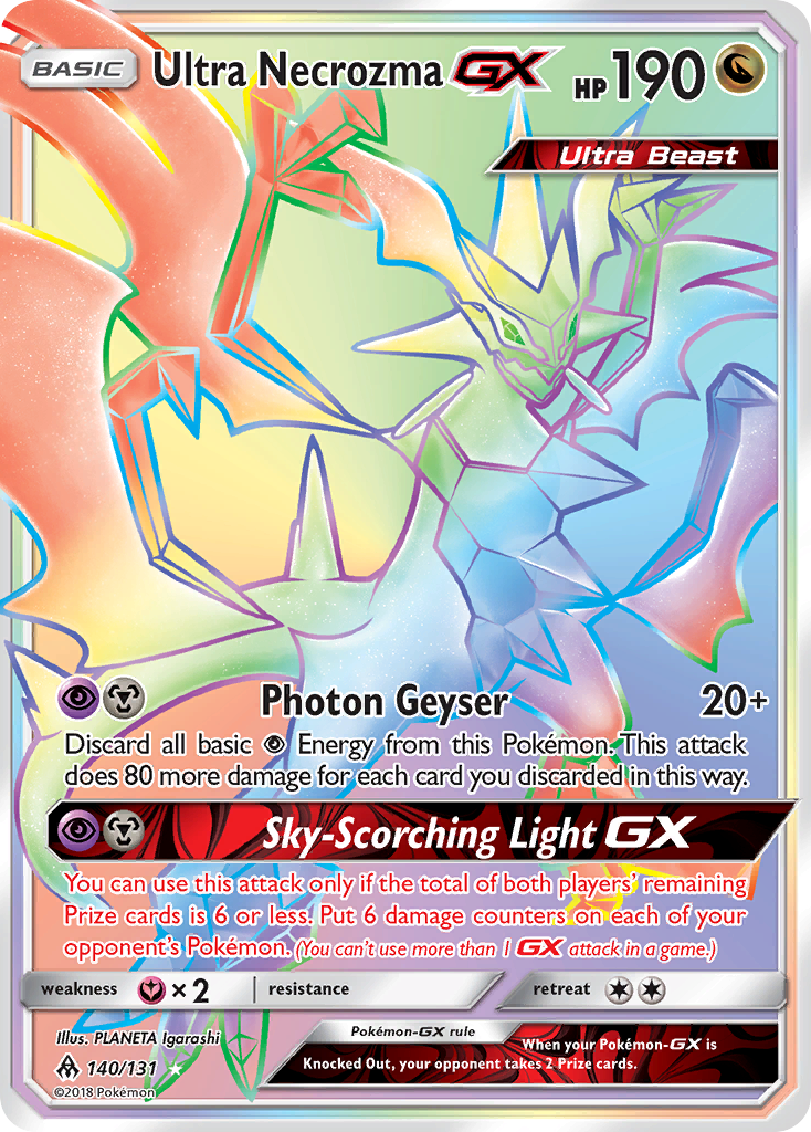 Ultra Necrozma GX (140/131) [Sun & Moon: Forbidden Light] | Gamers Paradise