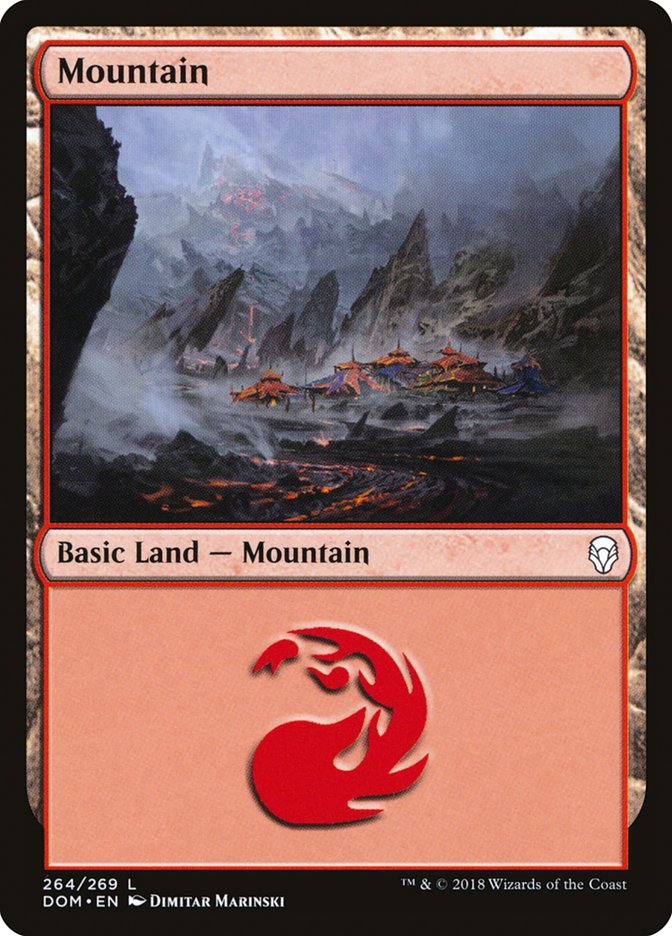 Mountain (264) [Dominaria] | Gamers Paradise