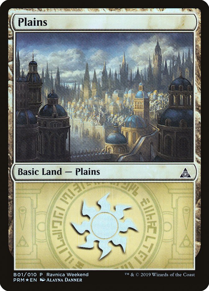 Plains (B01) [Ravnica Allegiance Guild Kit] | Gamers Paradise