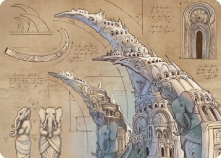 Ivory Tower Art Card [The Brothers' War Art Series] | Gamers Paradise