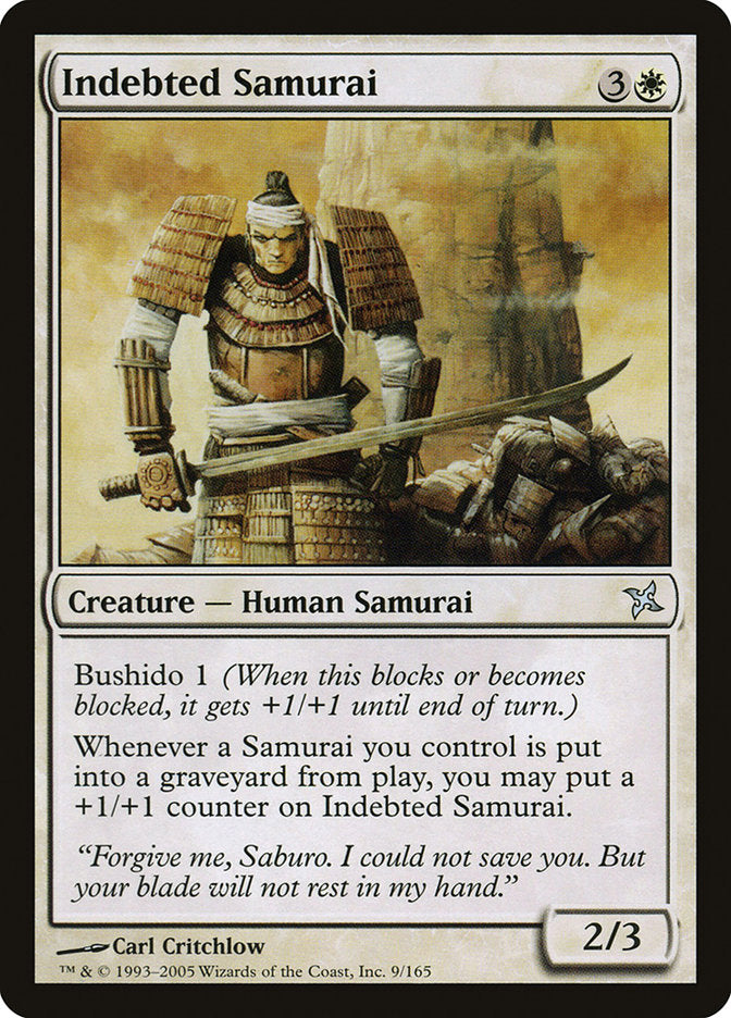 Indebted Samurai [Betrayers of Kamigawa] | Gamers Paradise