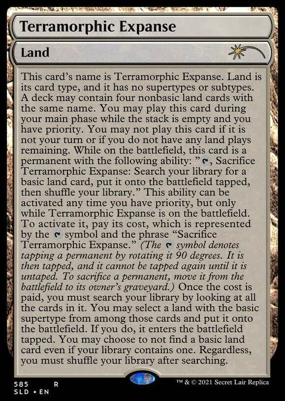 Terramorphic Expanse (Full Text) [Secret Lair Drop Promos] | Gamers Paradise