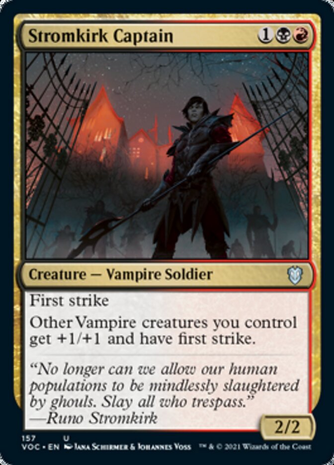 Stromkirk Captain [Innistrad: Crimson Vow Commander] | Gamers Paradise
