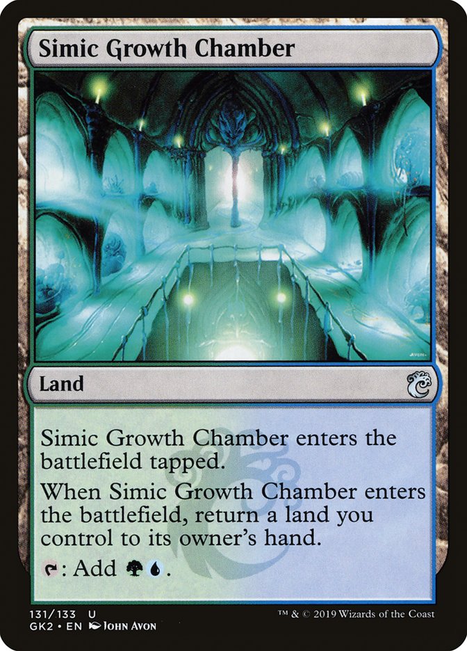 Simic Growth Chamber [Ravnica Allegiance Guild Kit] | Gamers Paradise